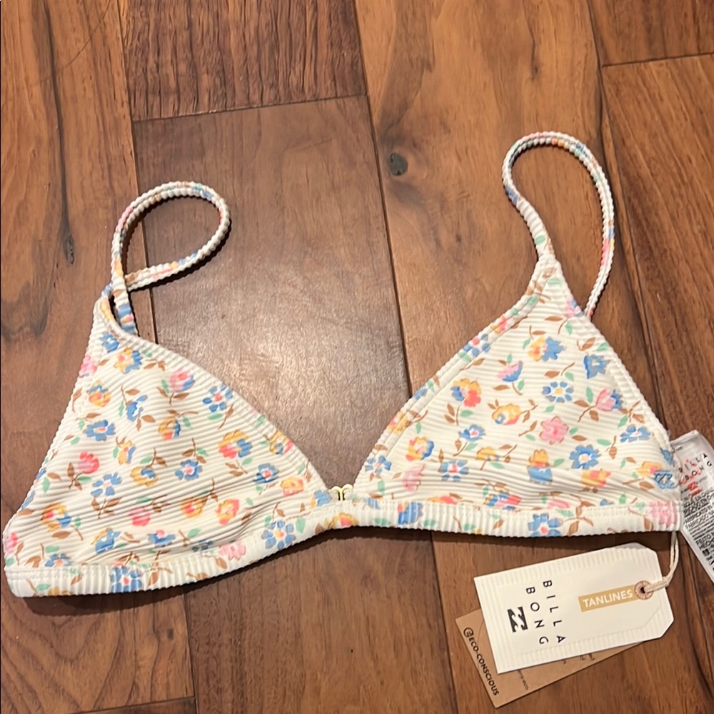 Billabong Floral Bikini Top